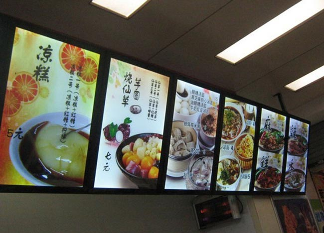 餐廳廣告燈箱招牌如何設(shè)計才能吸引顧客？